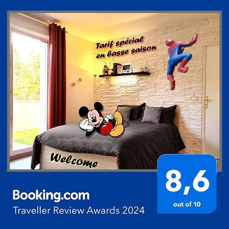 Appartement Avec Salle De Jeux Privee,10Min De Disney Transport En Commun 6 Couchages Chanteloup-en-Brie Esterno foto