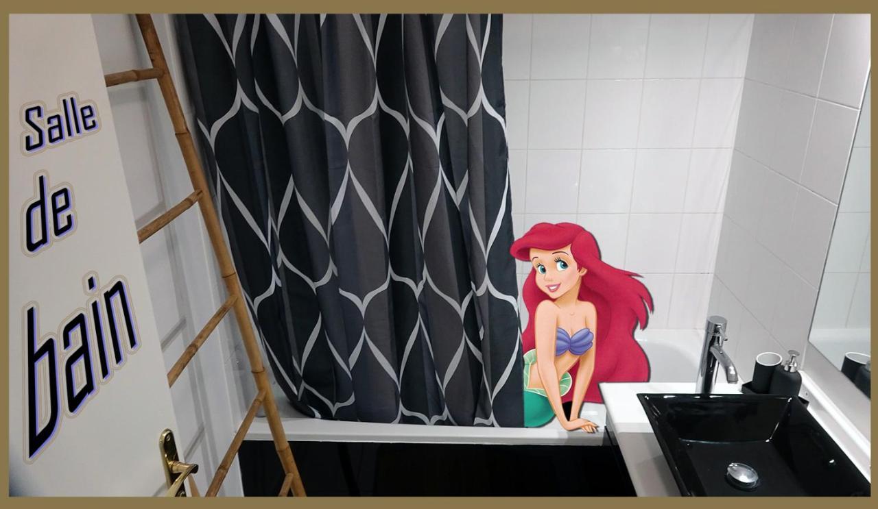 Appartement Avec Salle De Jeux Privee,10Min De Disney Transport En Commun 6 Couchages Chanteloup-en-Brie Esterno foto