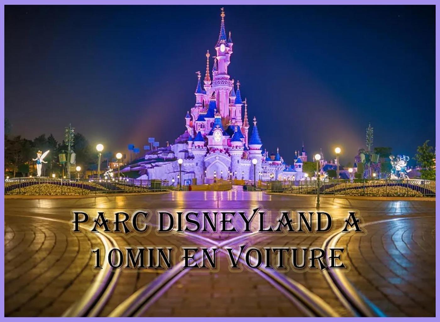 Appartement Avec Salle De Jeux Privee,10Min De Disney Transport En Commun 6 Couchages Chanteloup-en-Brie Esterno foto